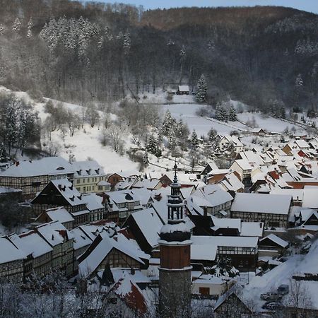 Hotel Zum Buergergarten Stolberg i. Harz Buitenkant foto