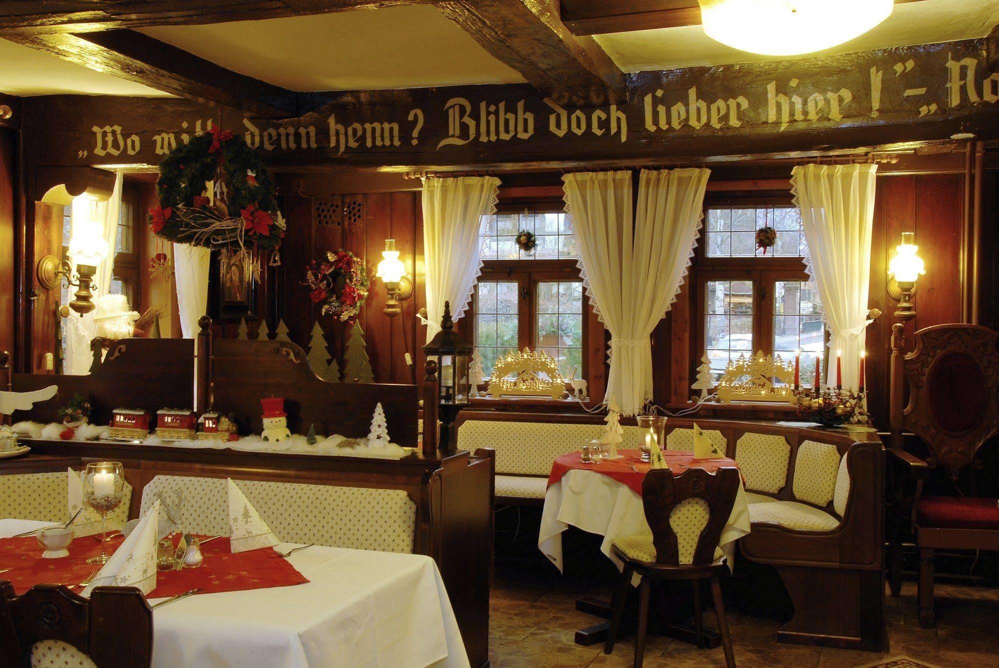 Hotel Zum Buergergarten Stolberg i. Harz Buitenkant foto