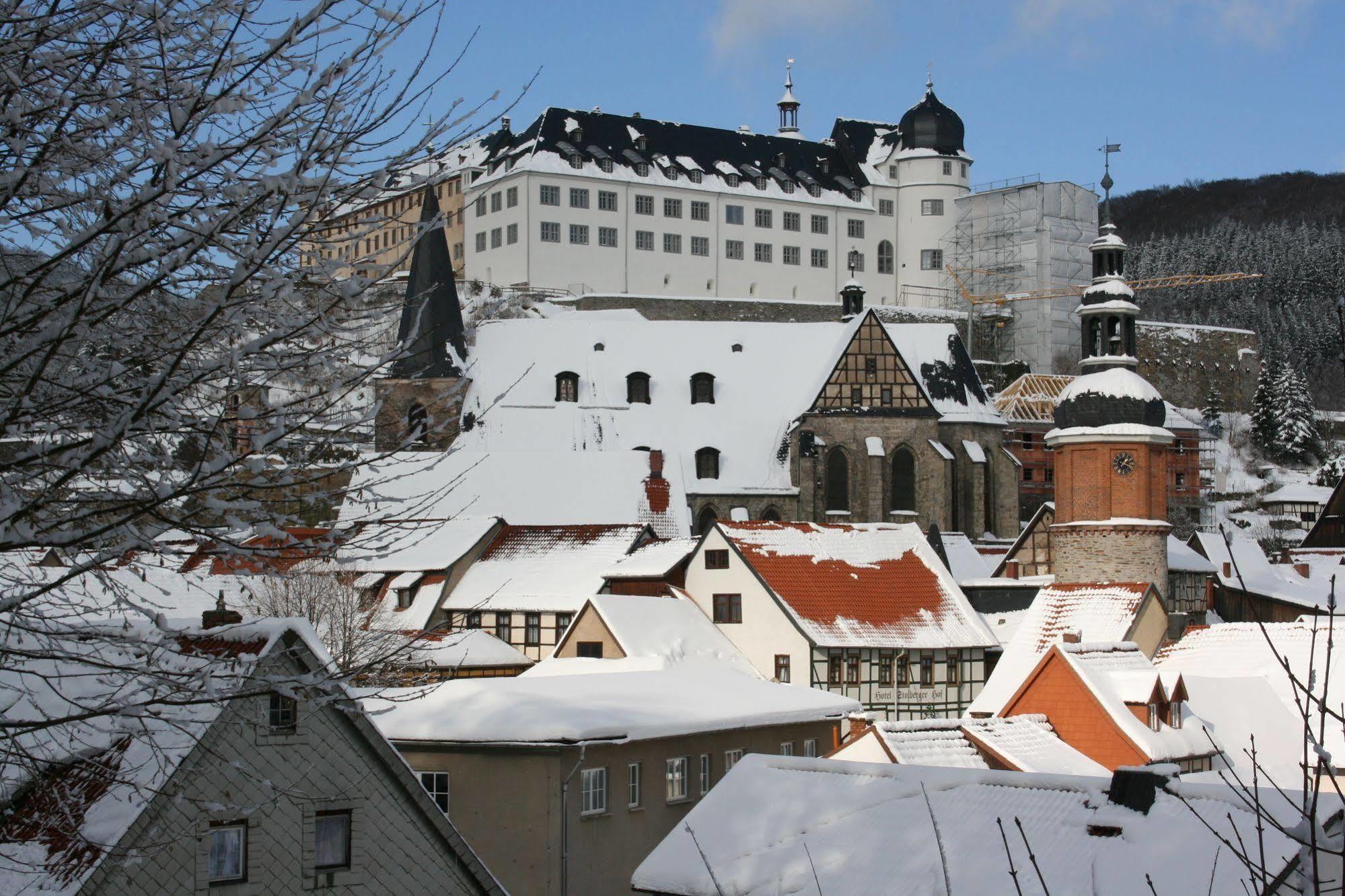 Hotel Zum Buergergarten Stolberg i. Harz Buitenkant foto